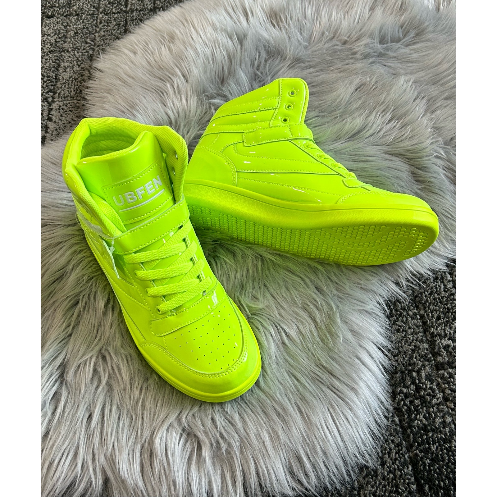 Neon Ubfen Hidden Wedge Sneaker Booties Women's Size 11